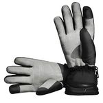 Heated Gloves for Men Women, Winter Raynauds Disease Waterproof & Windproof Work Gloves, Motorcycle Hunting Fishing Riding (S/M(Suitable for Ladies))