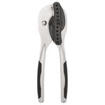 Stellar Contour Gadgets Can Opener, Cushioned Grip, Dishwasher Safe, Chrome Plated Zinc Alloy