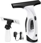 Window Vacuum, Window Vacuum Squeegee Cordless, 3 in 1 Rechargeable Window Vacuum Cleaner with Detachable Water Tank and Strong Suction, Electric Window Cleaning Tool for Window, Tile, Glass, Mirror