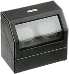 Diplomat 34-502 Battery Powered Leather Synthetic Watch Winder