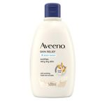 Aveeno Skin Relief Moisturising Body Wash (1x 500ml), Gentle Cleansing Body Wash with Soothing Triple Oat Complex, Soap-Free, Unscented Body Wash for Sensitive and Very Dry Skin