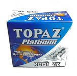 Topaz Platinum Double Edge Razor Blades - Pack Of 50, Men