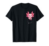 Pocket Cute Axolotl - T-Shirt