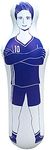 Syfinee Football Training Dummy Inflatable Football Training Goal Free Kick Goalkeeper Stand Tumbler Soccer Train Dummy Tumbler Air Mannequin Defender Wall For Adult Children