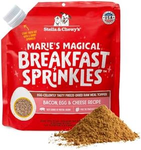 Stella & Chewy's Marie's Magical Breakfast Sprinkles Freeze-Dried Raw Bacon, Egg & Cheese Recipe Grain-Free Dog Food Topper, 7-oz Bag