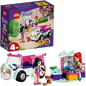 LEGO Friends Cat Grooming Car 41439 Building Kit; Collectible Toy That Makes a Great Holiday or Birthday Gift Idea, New 2021 (60 Pieces)