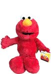 Sesame Street - Plush Elmo (red) 11"/28cm sitting and 15"/40cm standing - Quality super soft