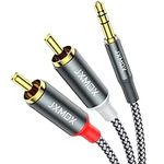 3.5mm to RCA Cable, (6.6ft/2M) RCA 