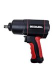 BESWELL-1180 Ft.lbs Max Loosen Torque 1/2" Regular Size Twin Hammer Air Impact Wrench-BW-112BN