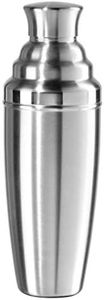 Oggi Jumbo Cocktail Shaker 60 oz - Stainless Steel Construction, Built in Strainer - Ideal Large Cocktail Shaker for Parties, Mixes 12 Martinis