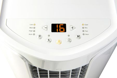 BLU12 12,000 BTU Portable Air Conditioner – Heat, Cool, Dehumidify, Remote, for Rooms up to 30m²