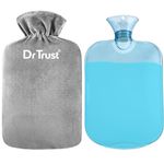 Dr Trust USA Hot Water Bag/Bottle For Periods Pain-369, Warm Pack for Muscle Relaxation, Back, Stomach, And Full Body Pain Relief (Pack of 1)