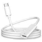 iMangoo USB-C Charging Adapter Cable 3.3 FT for Apple Pen iPencil Gen 1 Pencil 1st Generation with iPad 10 Tablet Support Bluetooth Pairing USB Type C Charger Male to Female Lightning Connector Cord