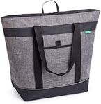 Jumbo Insulated Cooler Bag (Charcoa