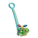 VTech 2-in-1 Push & Discover Turtle, Baby Walker with Sounds, Music and Phrases, Baby Musical Toy with Learning Games and Motion Sensors, preschool Toy with Textures and Lights, Ages 12-36 Months