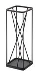 Yamazaki 2808 Umbrella Stand Holder Storage for Umbrellas & Walking Canes, Black