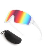 Karsaer Vision Sports Sunglasses Cycling Glasses Baseball Softball Sunglasses Unisex for Adult Youth Kids Teens 8-16