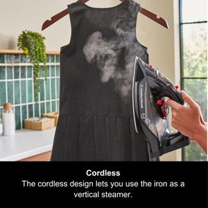 Morphy Richards Cordless Steam Iron – EasyCHARGE, Lightweight