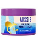 Aussie Deeep Moisture Hair Mask, Vegan Hair Treatment - For Very Dry, Thick and Curly Hair - With Avocado Oil, Jojoba Oil and Macadamia Nut Oil, 300ml