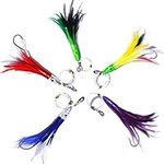 Trolling Lures Feathers 5 Colors 6 