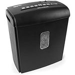 Duronic Paper Shredder PS815 | Cross Cut | Electric | 8X A4 Sheets at a Time | 15L Bin | 250W Power | GDPR: Protects Against Data Theft | Thermal Overload Protection | Secure and Efficient Shredding