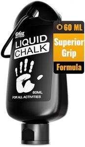 OUTTDOZ Superior Grip Liquid Chalk Mess-Free Gym Chalk for Weightlifting, Gymnastics, Rock Climbing, Dancing, Dries in Seconds. (60ML - 1 Pack)