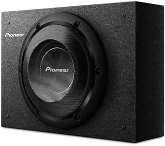 PIONEER A-Series TS-A2000LB 8” Subwoofer – 700W Max, Pre-Loaded Shallow-Mount Design, Deep Bass in Tight Spaces, Easy Installation, Enclosure Included
