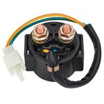 AHL Starter Solenoid Relay for 4-Stroke GY6 Engine 50cc 150cc 200cc 250cc ATV Dirt Bikes Scooters Go Kart Dne Buggys Quad 4 Wheelers Pit Bike Moped Roketa SSR Taotao Sunl Coolster