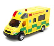 Toyland® Emergency Ambulance Toy With Light & Sound - 1:40 Scale - Play Vehicle - Ages 3+