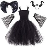 Odizli Maleficent Costume Kids Girl