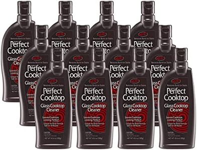 HOPE'S Perfect Cooktop Glass and Ceramic Cooktop and Stove Top Cleaner, Fast Acting and Removes Burnt on Stains from Glass Ceramic Smooth Top Ranges with its No Rinse Formula, 10.6 Fl Oz, Pack of 12