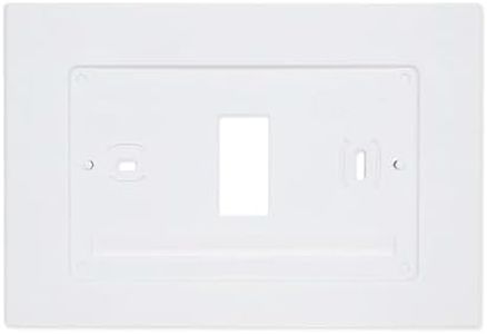 CAMGJORT F61-2663 Wall Plate for Sensi Wi-Fi Programmable Thermostat,Hand Control, White (1)