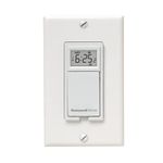 Honeywell Home RPLS530A1038/U 7-Day Programmable Timer Switch (White)