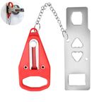 Portable Door Lock, Travel Door Security Locks Hotel Door Lock Travel Safety Travel Door Lock Must Haves Security Devices Safe Lock Additional Door Safety for Travel Family Apartment Residence Hotel