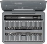 62 In 1 Mini Electric Screwdriver, Rechargeable Portable Small Cordless Electric Screwdriver Kit With Led Light and 48 Standard Screwdriver Heads, Handy Repair Tool for Phone Watch Camera Laptop.