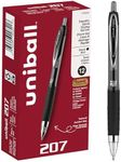 Uni-Ball 207 Gel Pen 12 Pack - 1.0m
