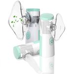 Trustsphere® Portable Nebulizer & Humidifier for Baby & Adults | Compact, Silent, Self-Cleaning Machine with Long Battery Life | Effective for Asthma, Cough, Sinus & Allergy Relief at Home or Travel.(1 YEAR WARRANTY)
