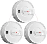 X-Sense Smoke Detector, Wireless Interconnected Smoke Alarm with 10-Year Battery Life, Wireless Smoke Detector, SD20-W, Pack of 3