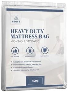 Mattress Cover for Moving and Storage - Mattress Bag for Moving and Storage - 400g Mattress Storage Bags - Heavy Duty, Tear Resistant, Dust Resistant (3FT Single)