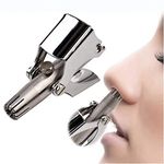 Vietnam 2 In 1 Manual Nose & Ear Hair Clipper Trimmer For Men Women-Stainless Steel Painless Remover Eco Travel User Friendly, Hand Powered