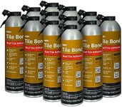 Tile Bond Roof Tile Adhesive | Polyurethane Foam Adhesive, 28 oz. Can – Reusable Straw, Cream