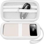 ANKHOH Travel Case Compatible with LOVELEDI for POIYTL for IAPOS for SABANI for OHOVIV for RGVOTA for Pxwaxpy for FOCHEW Portable Charger Power Bank, Storage Holder for Fast Charging Battery (Grey)