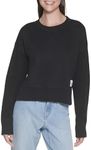 Calvin Klein Women's Sweater, Raven Black, Medium