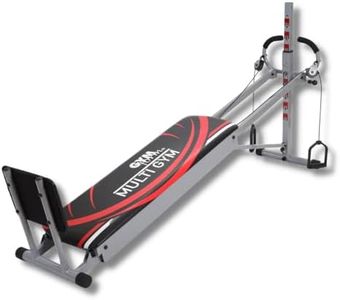 Máquina de Fitness Completa GYMFORM MultiGym, Equipo Completo Multifuncional para Hacer Ejercicio en casa, Pilates, Fortalecer Todo El Cuerpo, Más de 100 Ejercicios, Total Gym