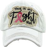 KBETHOS Hats Pink Ribbon Fight Wome