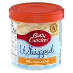 Betty Crocker Gluten Free Whipped Frosting Buttercream, 340 Grams, 12 Count