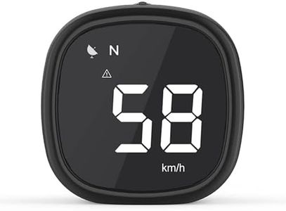MR CARTOOL M30 Auto HUD GPS Tachimetro Digital Head-up Display KMH/MPH Universal Car HUD con Schermo LCD da 2.5", Avviso di Fatica, Avviso di Velocità, Bussola, per Tutti i Veicoli e Moto, DC 5V-24V