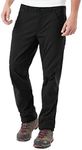 Berghaus Men's Ortler 2.0 Walking Trousers | Water Resistant | Comfortable Fit | Breathable Full Leg Trousers, Black/Black, 36 34