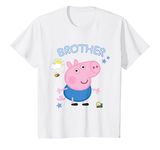 Youth George Pig Brother Portrait T-Shirt