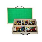 Toblock Wooden Box for Lego Buildin